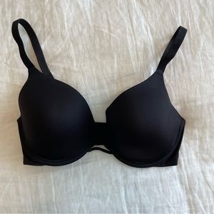 Hanes Black Cushioned Underwire Bra